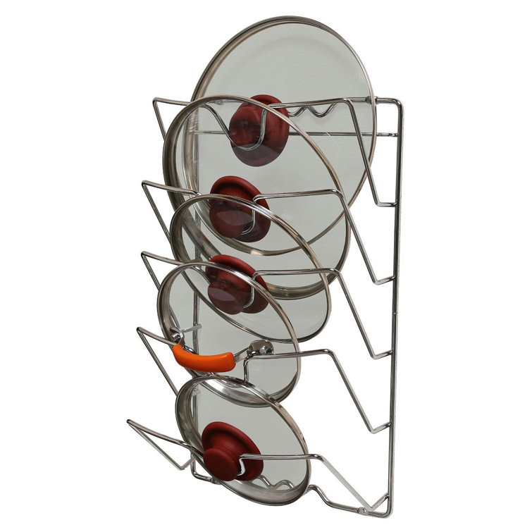 SmashingDealDirect Kitchen Cupboard Saucepan Pot Pan Lid Storage Rack